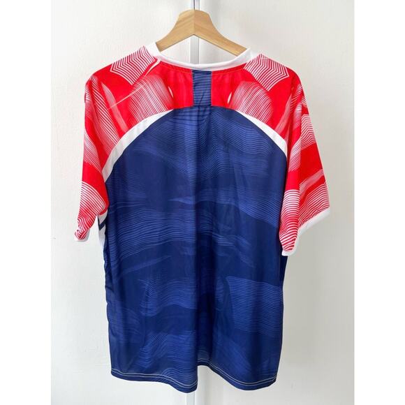 Chicago Los White Sox XL Soccer Jersey Short Sleeve Shirt SGA 2022 Red Blue - Picture 2 of 4